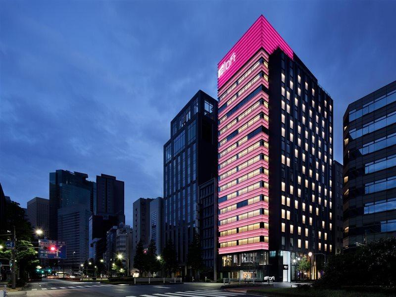 Aloft Tokyo Ginza Hotel Exterior foto